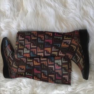 Fendi Graffiti Rainboots (limited edition)